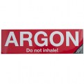 Naklejka ARGON Do not Inhale