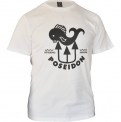 Koszulka T-shirt Poseidon biały