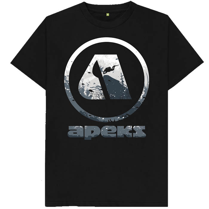 Koszulka T-shirt Apeks czarna