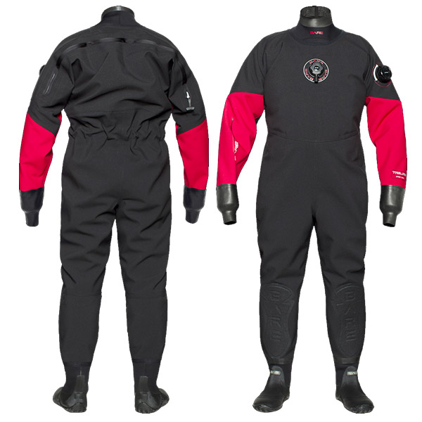 Skafander Bare Trilam Poly Pro Dry Man kolor czerwony