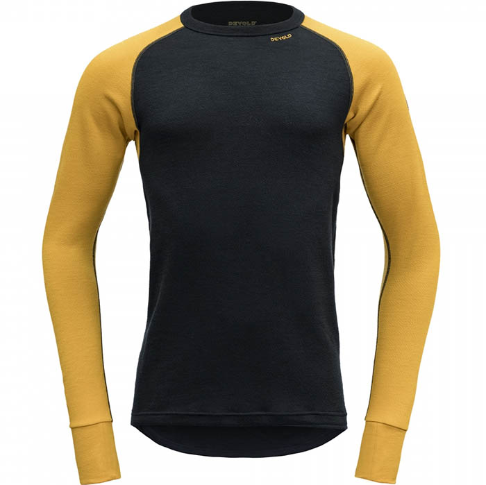 Bluza Devold Expedition Man czarno-żółta