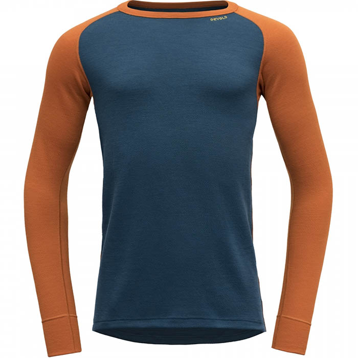 Bluza Devold Expedition Man granatowo-pomarańczowa