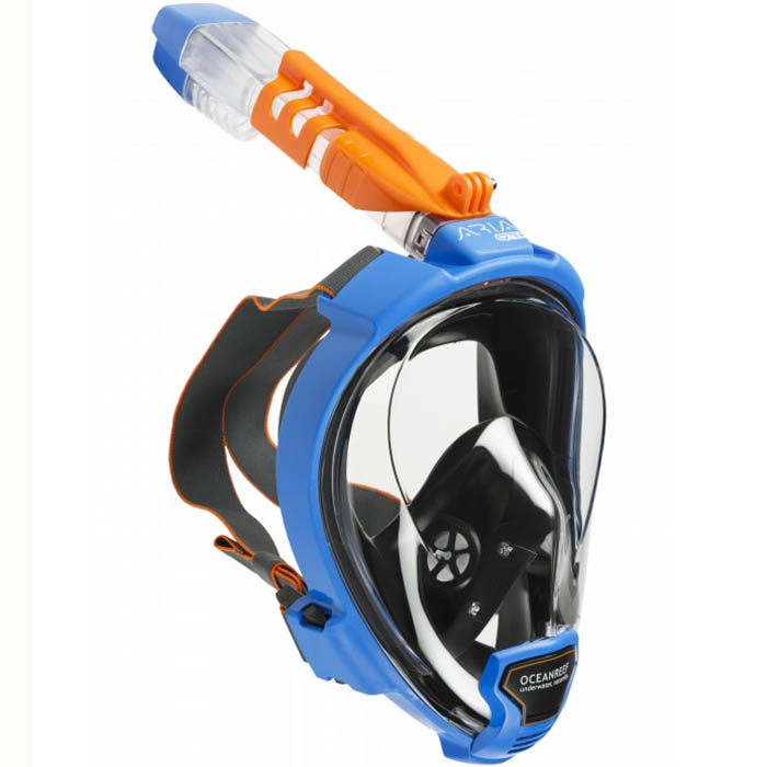 Maska pełnowtarzowa Ocean Reef ARIA QR niebieska