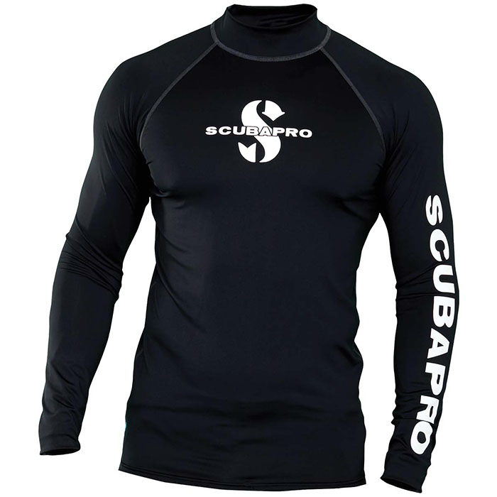 Koszulka do pływania Scubapro Rash Guard czarna