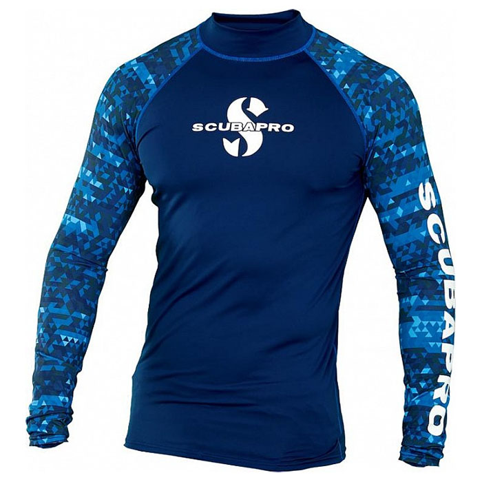 Koszulka do pływania Scubapro Rash Guard niebieska