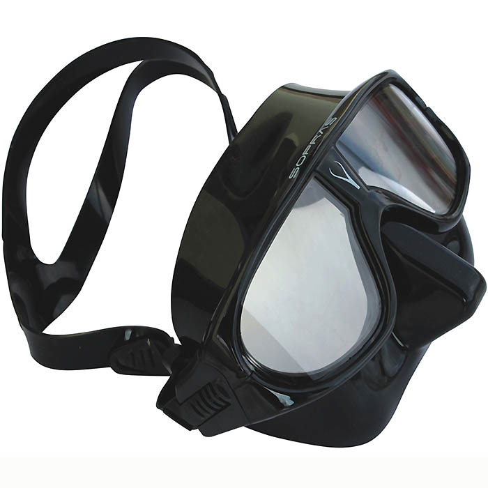 Maska do freedivingu SoprasSub SFERICA czarna