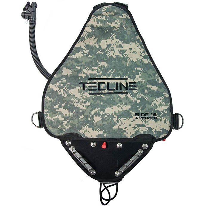 Jacket TecLine Sidemount Avenger 16 Kamuflaż system