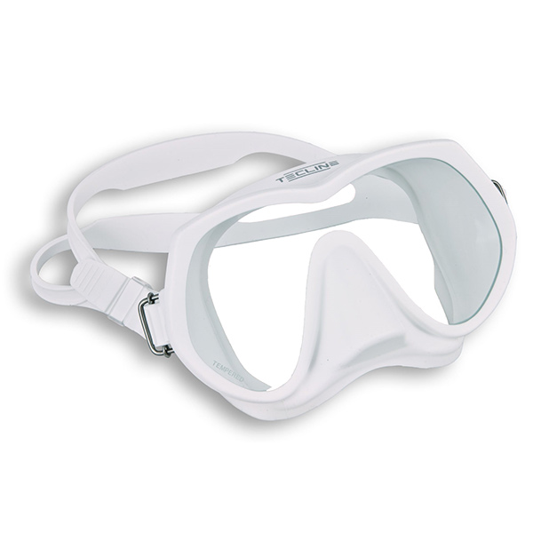 Tecline maska Frameless Super View biała
