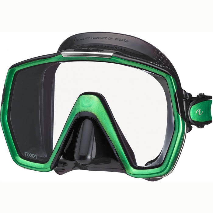 Maska Tusa M1001 Freedom HD czarno-zielona