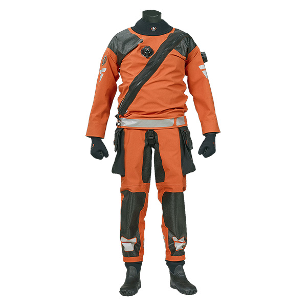 Suchy skafander Ursuit Heavy Light Kevlar pomarańczowy